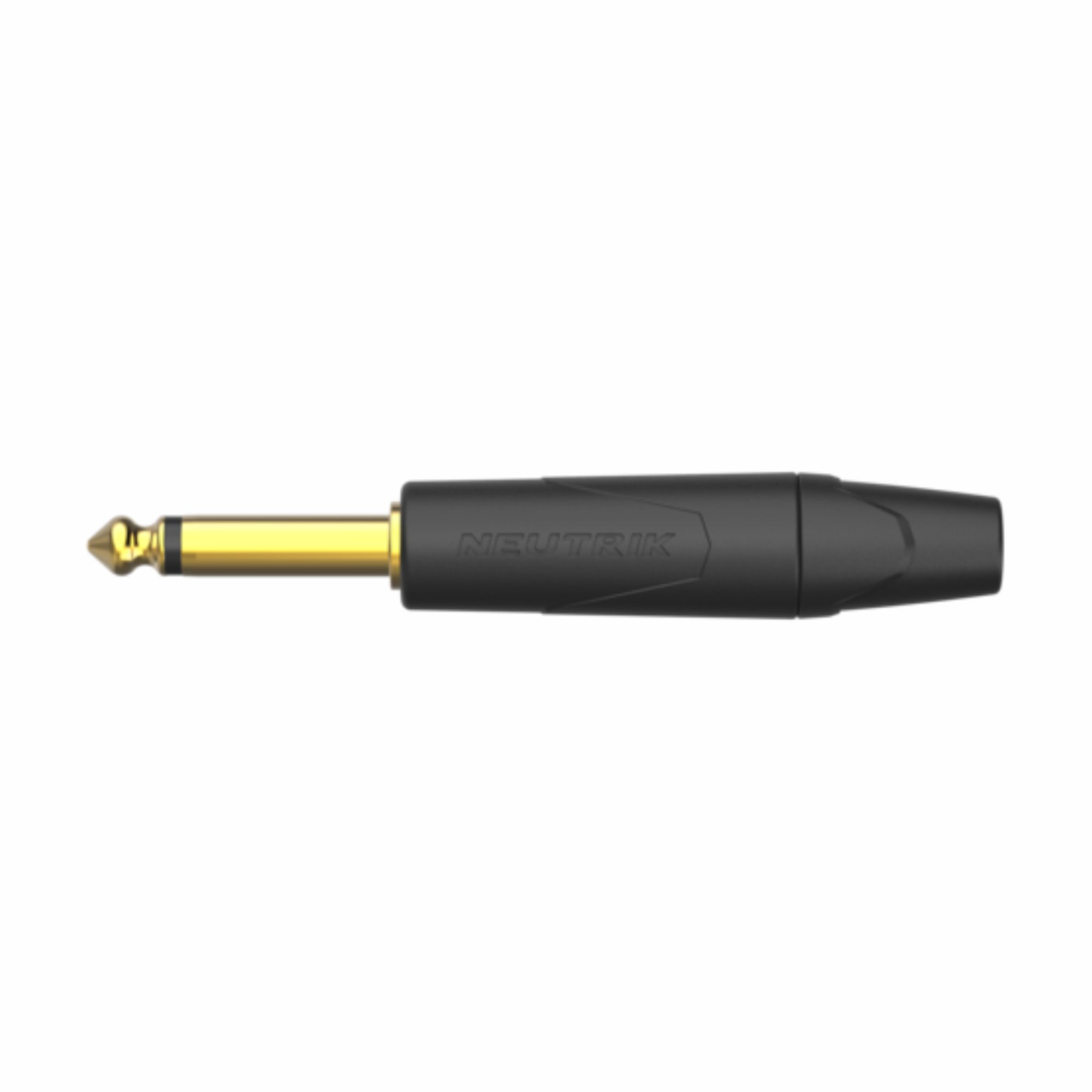 Neutrik NP2XX-AU-0 - 6,35 mm mono jack plug, gold-plated