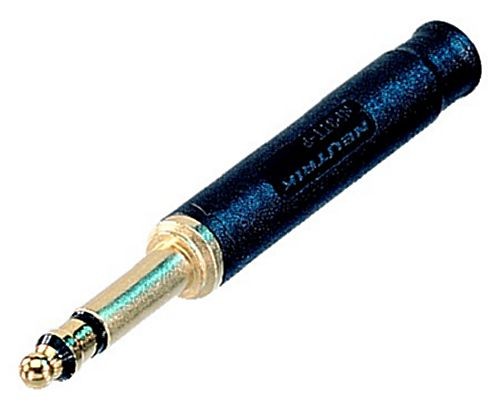 Neutrik NP3TT-P-AU-R - 4.4 mm jack TT dugó, aranyozott, piros