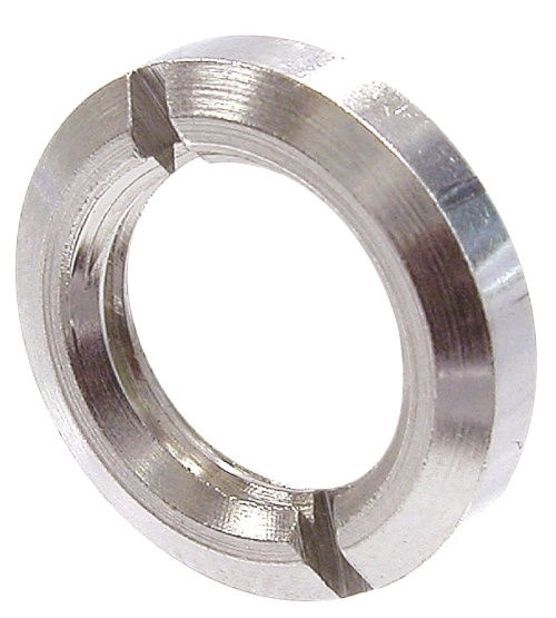 Neutrik NRJ-NUT-MS - mounting screw nickel-plated, núttal