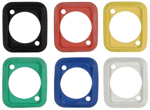 Neutrik SCDP-FX-5 - tömítő frame D házas connectors watertight for mounting, green
