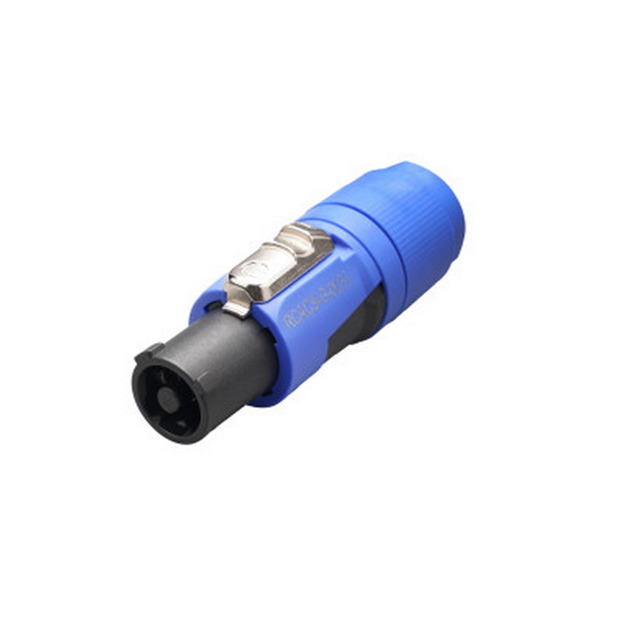 REAN RCAC3I-G-002-L - power connector - inline power input, (blue), nagy size (10-16 mm), IEC EN 60320-1, 250VAC/16A