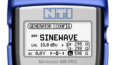 NTI Audio Minirator MR-PRO - professzionális analóg audio generátor - 3. kép