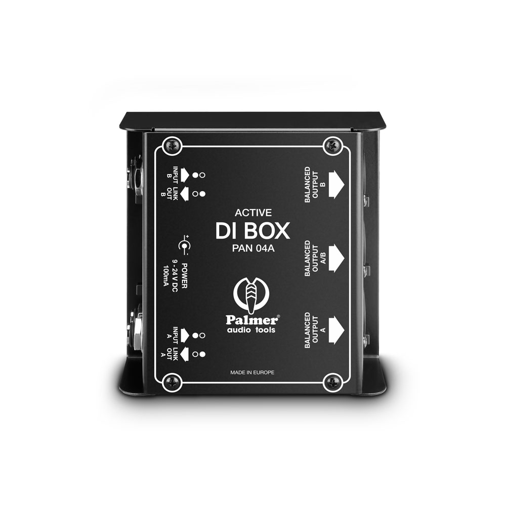 Palmer PAN 04 A - DI-box, active, 2-channel