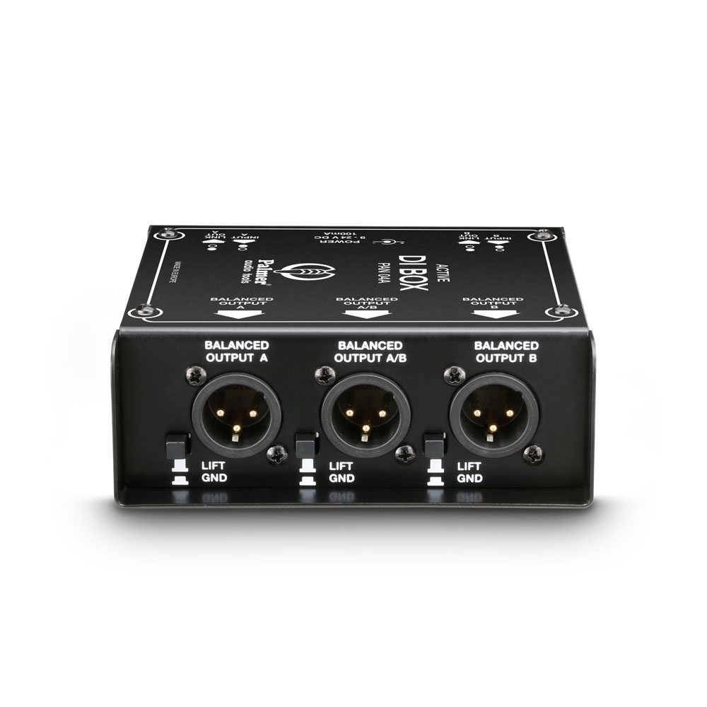 Palmer PAN 04 A - DI-box, aktív, kétcsatornás - 2. kép
