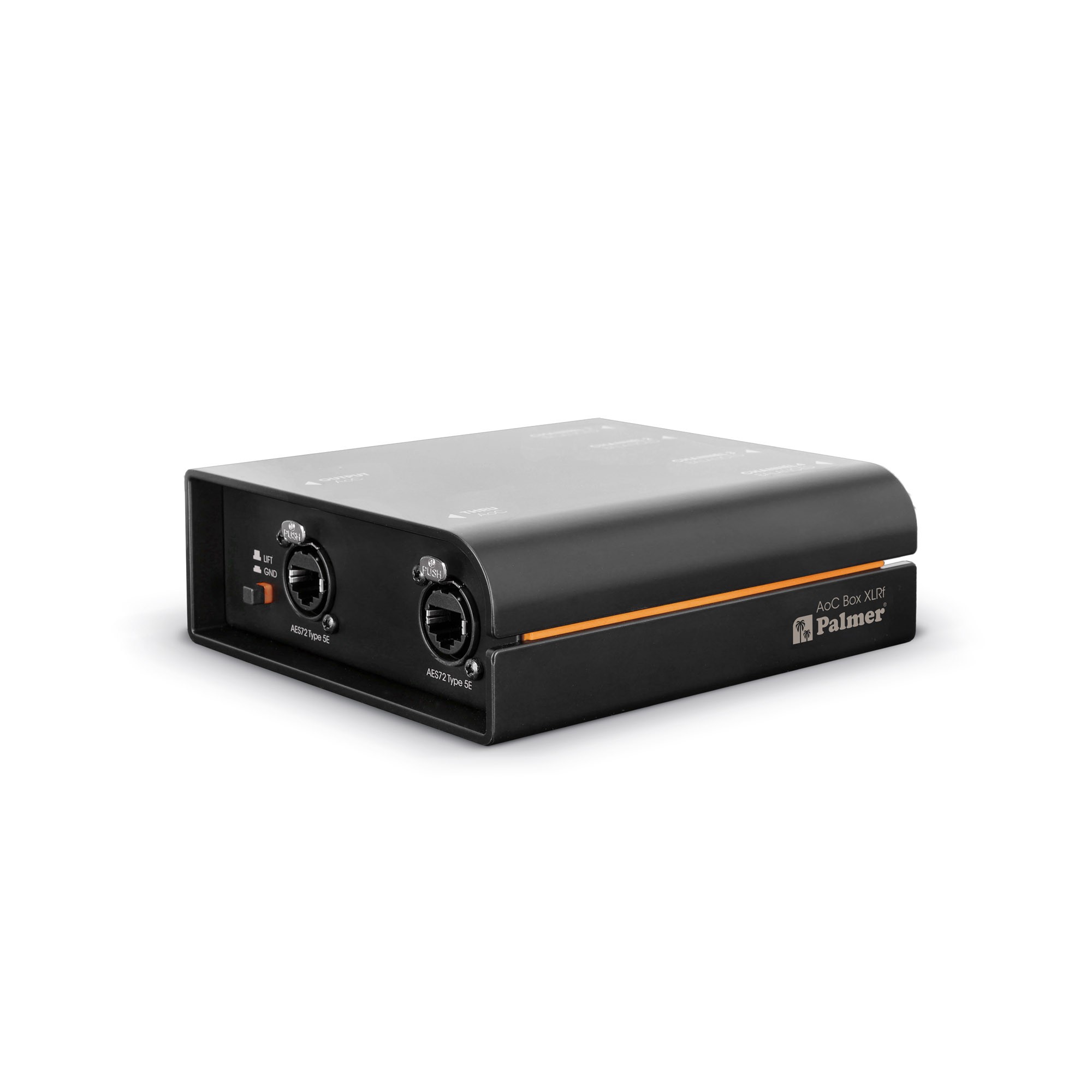 Palmer AoC Box XLRf - 4-channel audio over CAT csatlakozódoboz, etherCON – 4 XLR female connector
