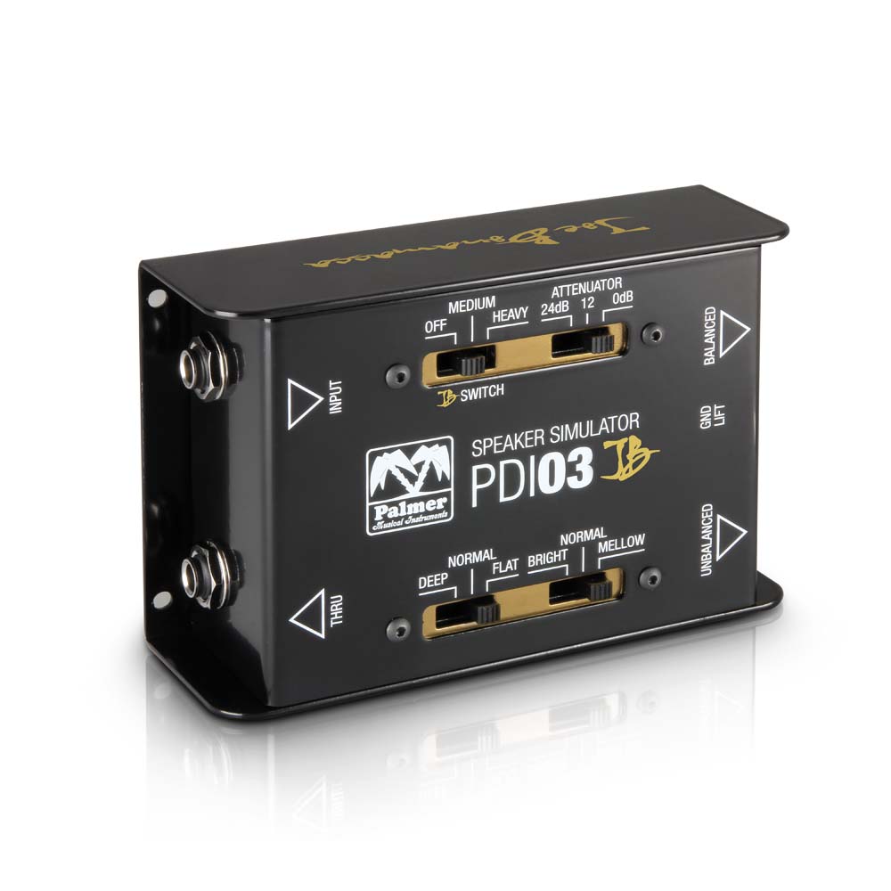 Palmer PDI 03 JB - Joe Bonamassa signature speaker szimulátor and DI-box gitárosoknak