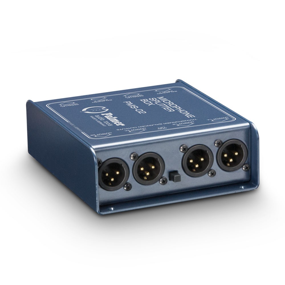 Palmer MS 02 - szétosztó (splitter) mikrofonszintű jelekhez, passzív, kétcsatornás - 2. kép
