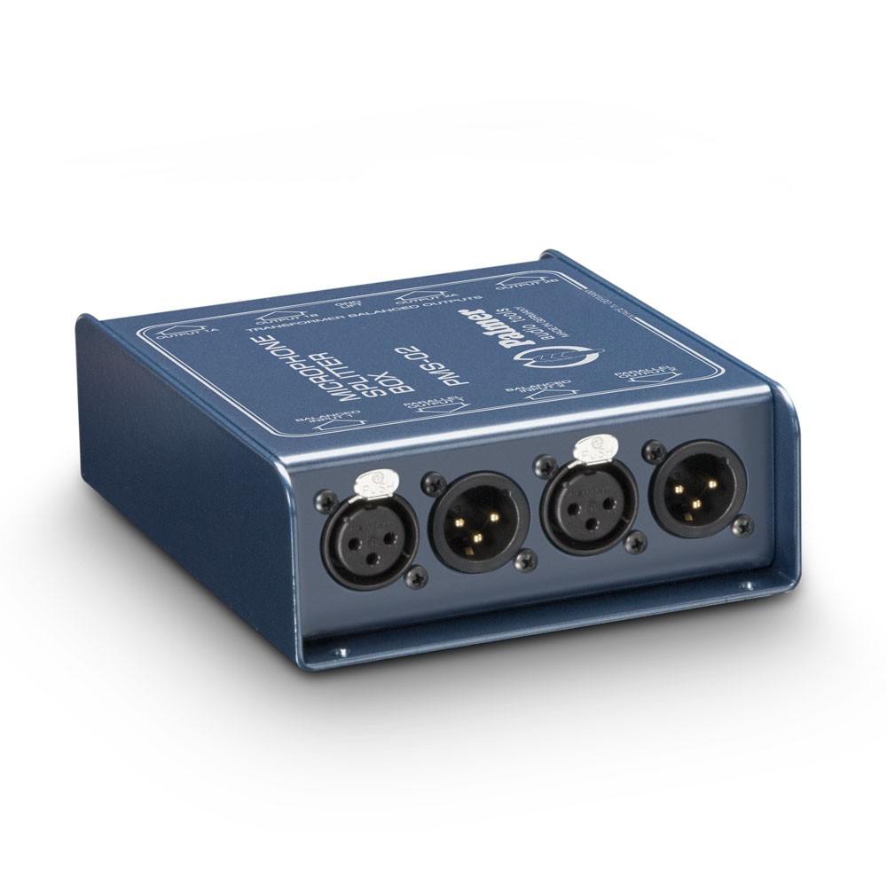 Palmer MS 02 - szétosztó (splitter) mikrofonszintű jelekhez, passzív, kétcsatornás - 3. kép