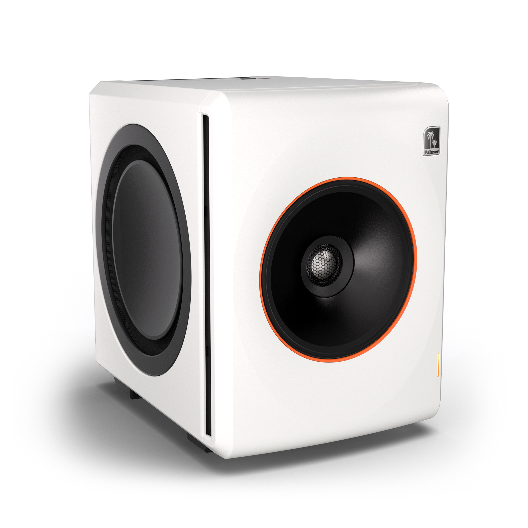 Palmer ORBIT 11 W - studio monitor – active coaxial 3-way (1"+6,5"+2x8"), 400 W RMS, white
