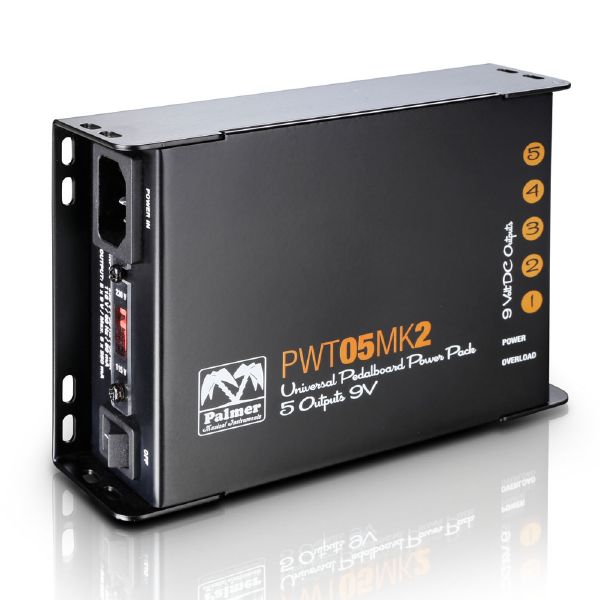 Palmer PWT 05 MK 2 - universal power supply pedalboardhoz, 5 x 9 V
