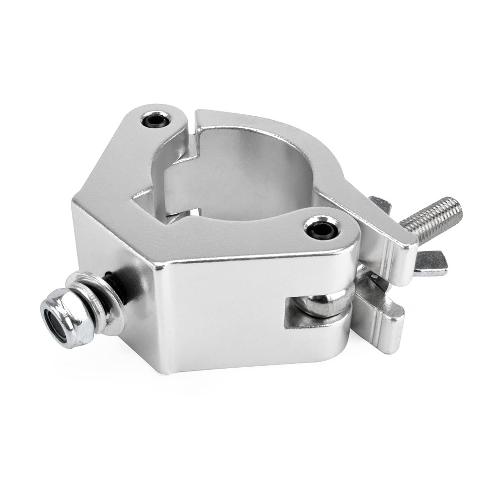 Riggatec 400200036 half coupler clamp - silver | 60mm | load capacity 750kg - width 50mm | tube diameter 60mm