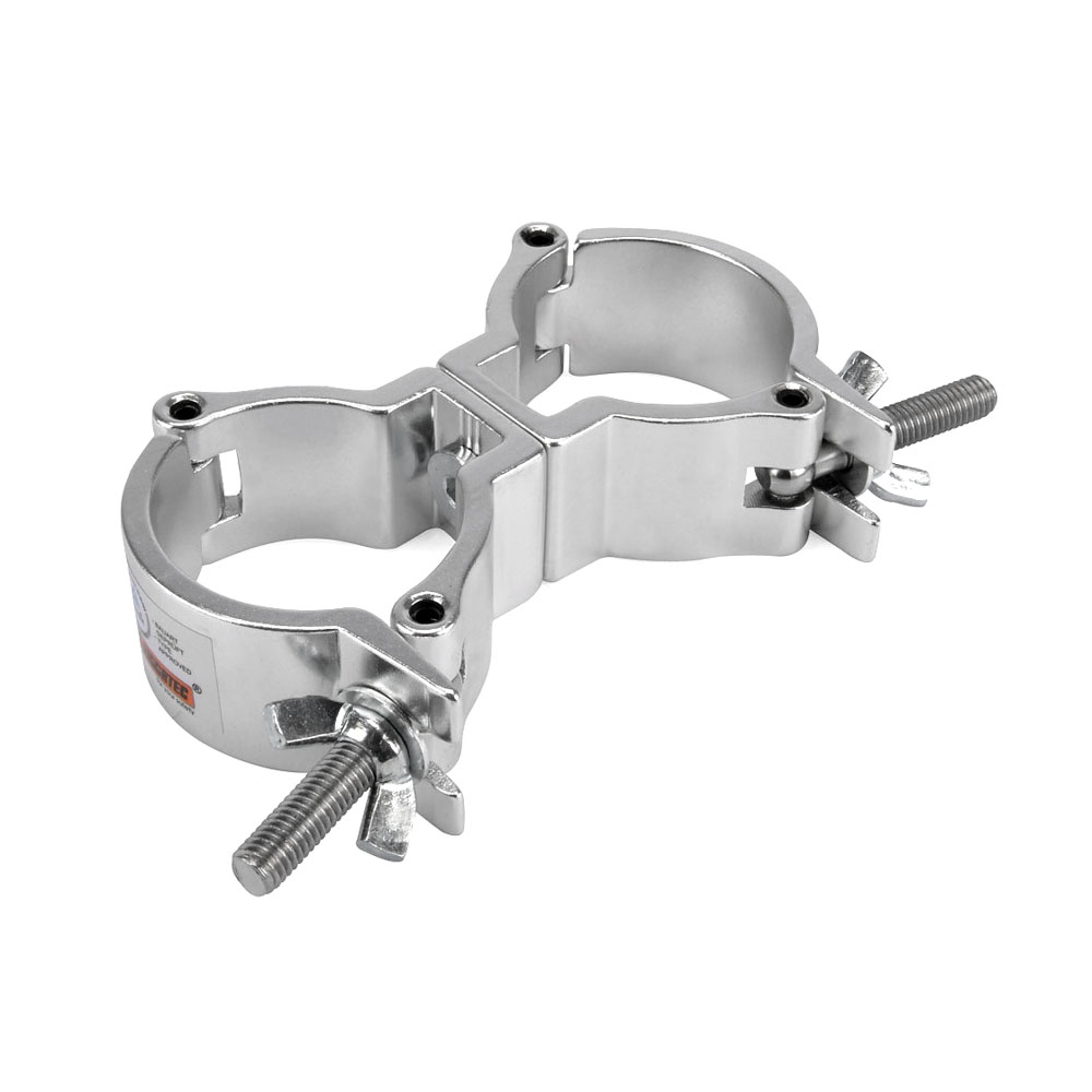 Riggatec 400200040 forgóbilincs - silver | load capacity 100kg - 360°-ban rotatable | width 30mm | tube diameter 48-51mm