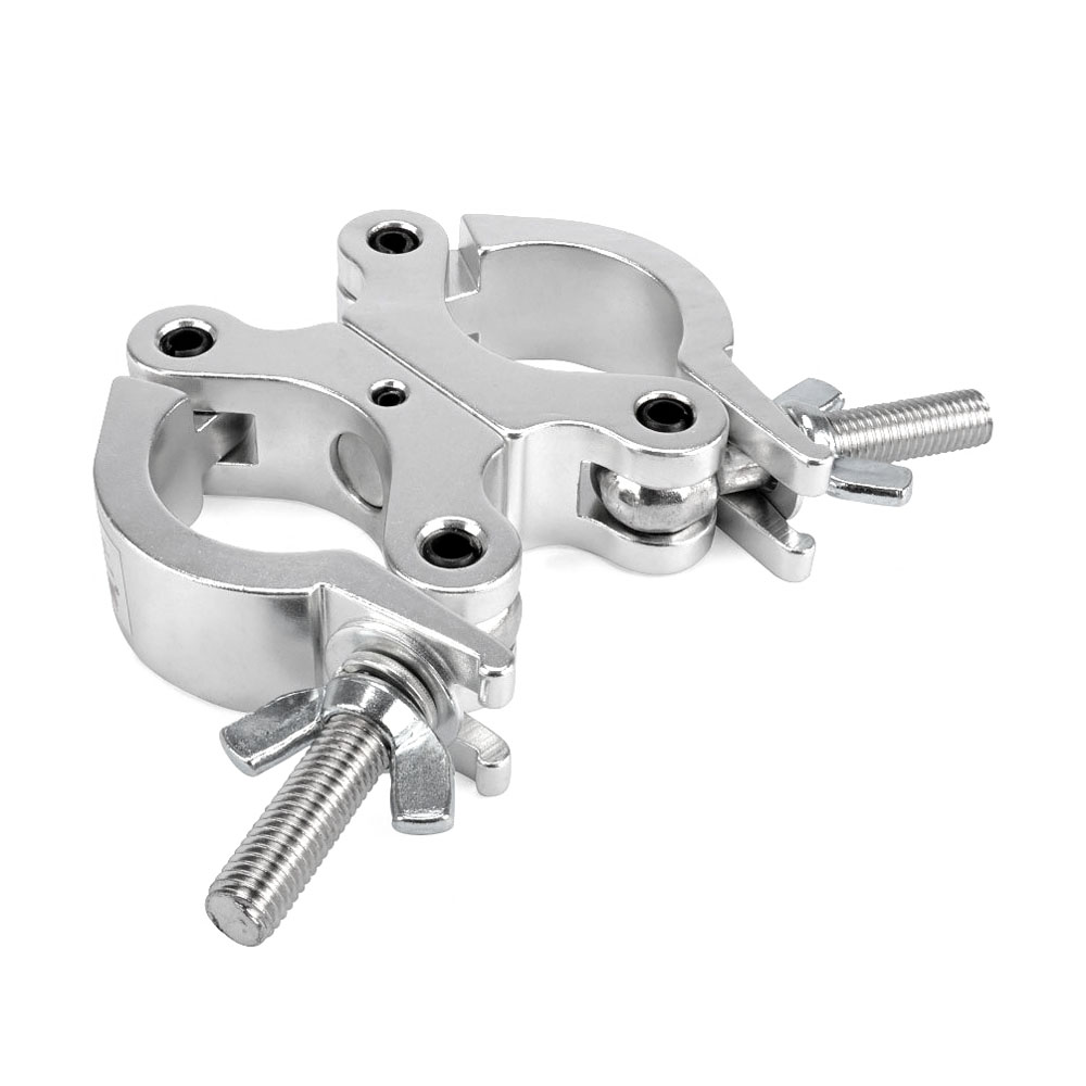 Riggatec 400200045 forgóbilincs - silver | load capacity 200kg - 360°-ban rotatable | width 30mm | tube diameter 48-51mm