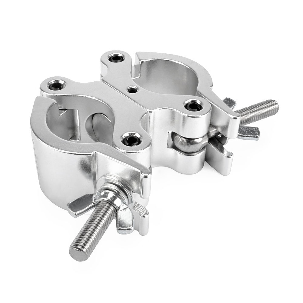 Riggatec 400200050 forgóbilincs - silver | load capacity 500kg - 360°-ban rotatable, 0° or 90°-ban mountable | width 50mm | tube diameter 48-51mm