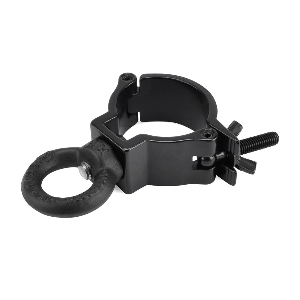 Riggatec 400200056 half coupler clamp - black | szemescsavar | load capacity 100kg - width 30mm | tube diameter 48-51mm