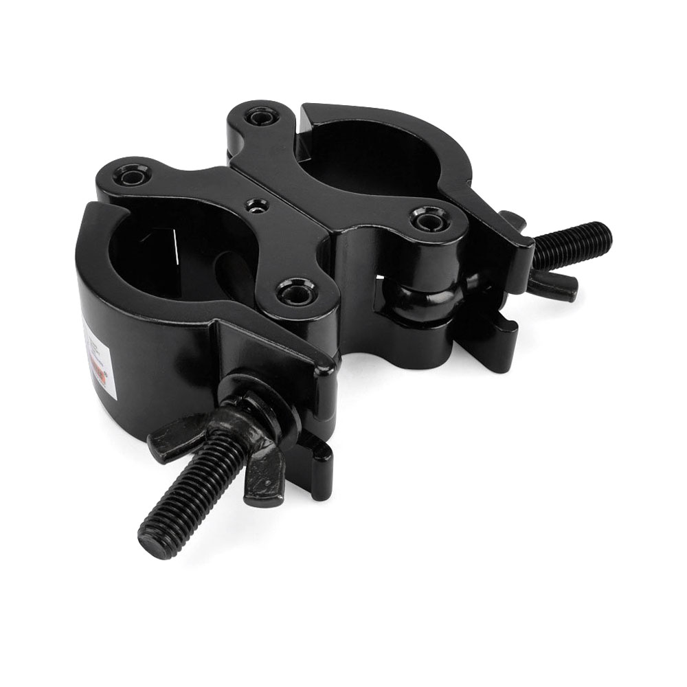 Riggatec 400200080 forgóbilincs - black | load capacity 500kg - 360°-ban rotatable, 0° or 90°-ban mountable | width 50mm | tube diameter 48-51mm