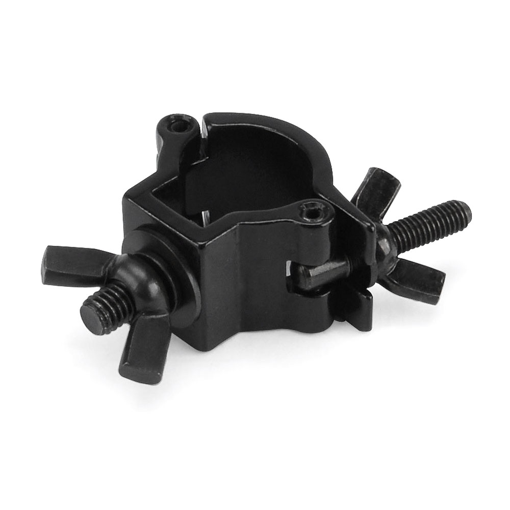 Riggatec 400200964 half coupler clamp - black | load capacity 10kg - width 20mm | tube diameter 20mm