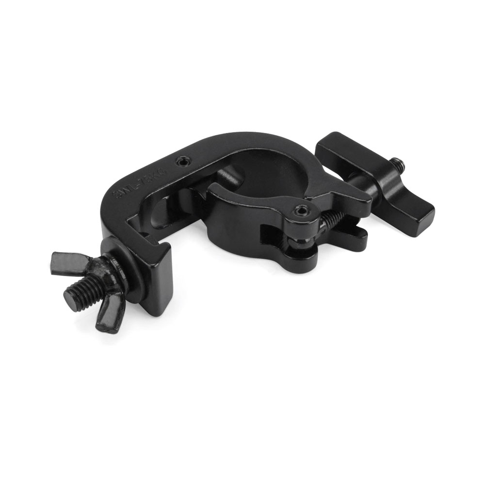 Riggatec 400200972 önzáró clamp - black | load capacity 75kg - width 30mm | tube diameter 32-35mm