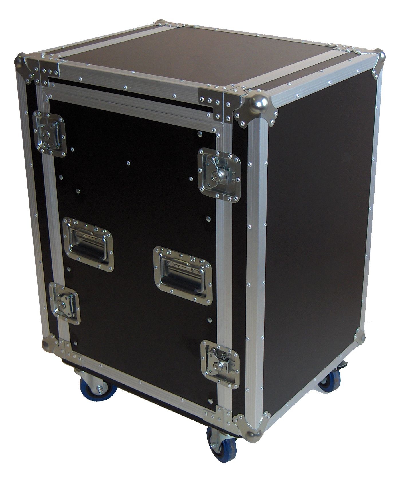 Robust.hu CR 12U - 19" 12+4u 500 mm, flight case with mixer rack,