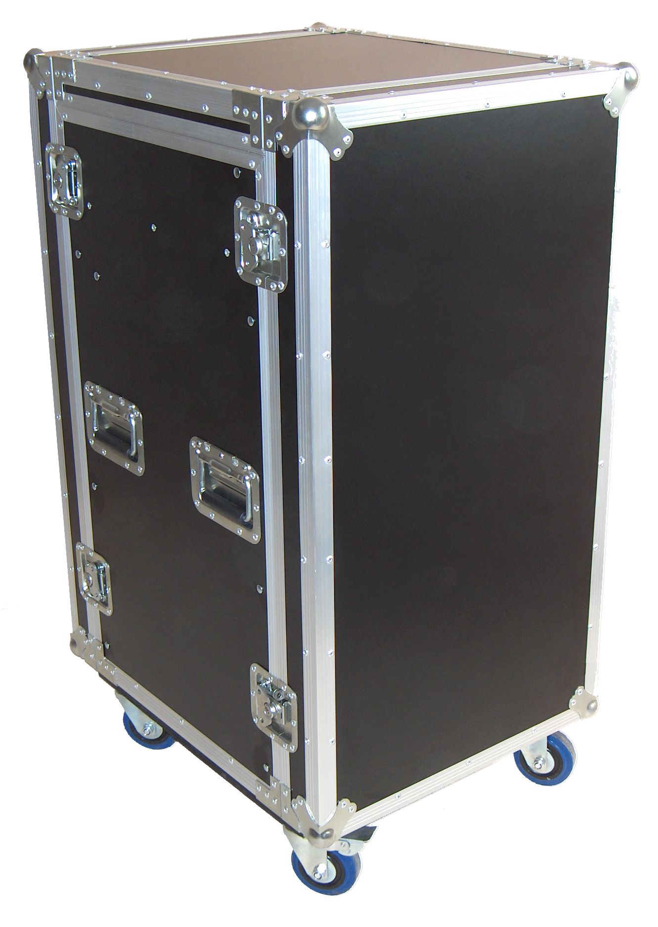 Robust.hu CR 16U - 19" 16+4u 500 mm, flight case with mixer rack,