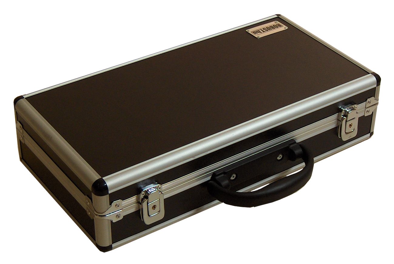 Robust.hu M 008 B - mikrofonos flight case 8 pcs for microphone