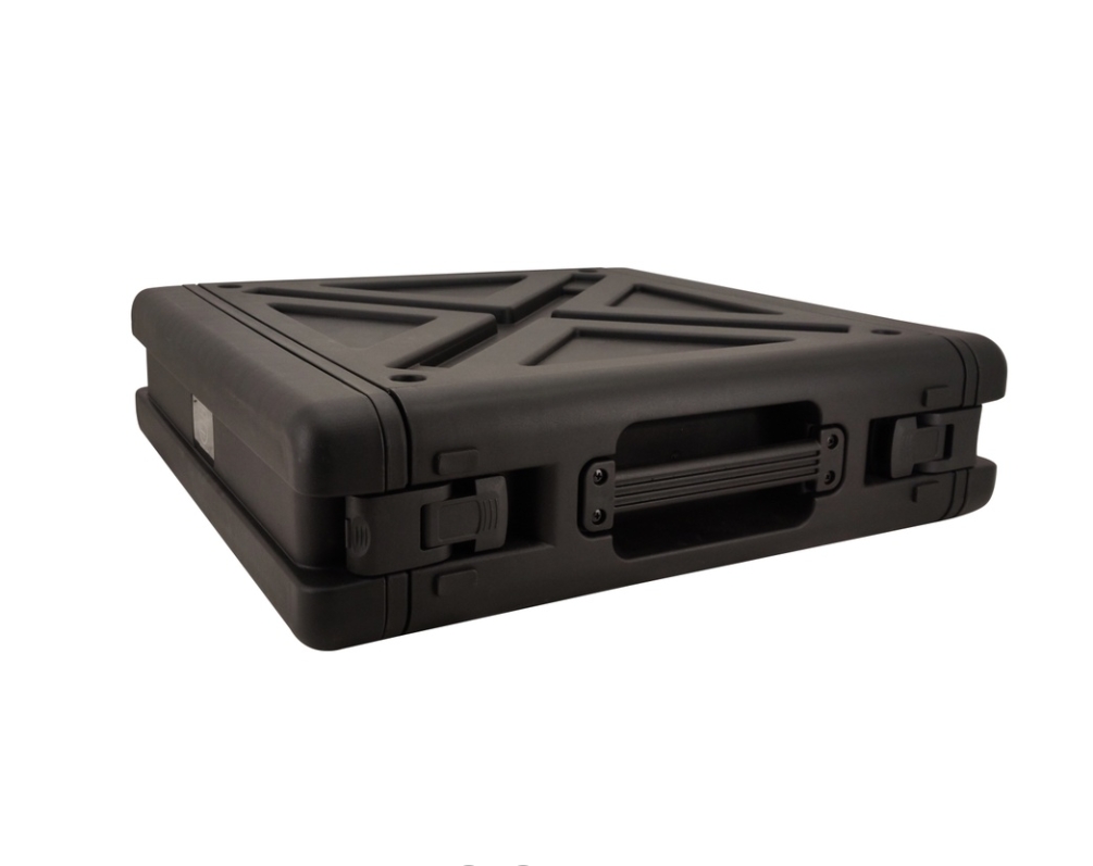 Robust.hu R 2UEP 450 - 19" 2u 450 mm, flight case PP rack, impact-, por and waterproof