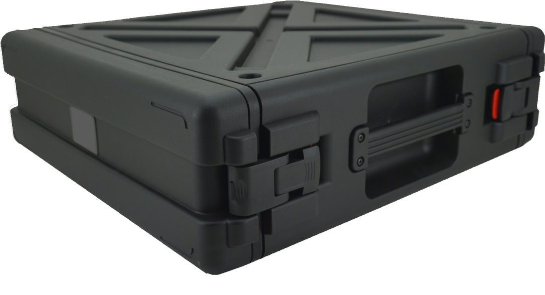 Robust.hu R 3UEP 450 - 19" 3u 450 mm, flight case PP rack, impact-, por and waterproof