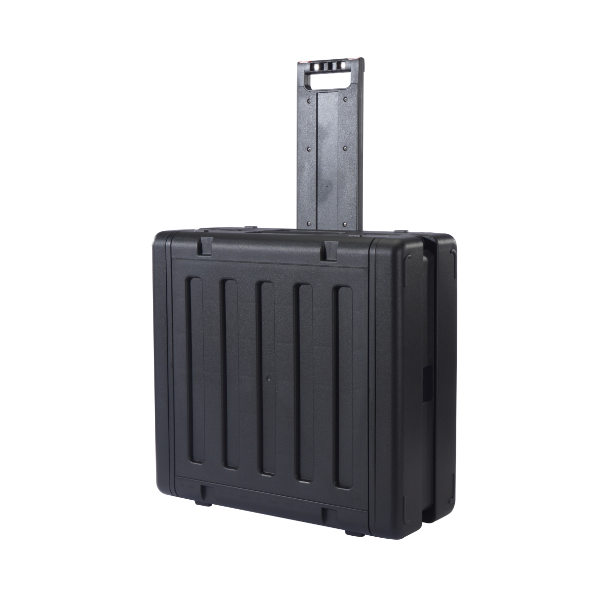 Robust.hu R 4UEP 450 W - 19" 4u 450 mm, kerekes flight case PP rack, impact-, por and waterproof