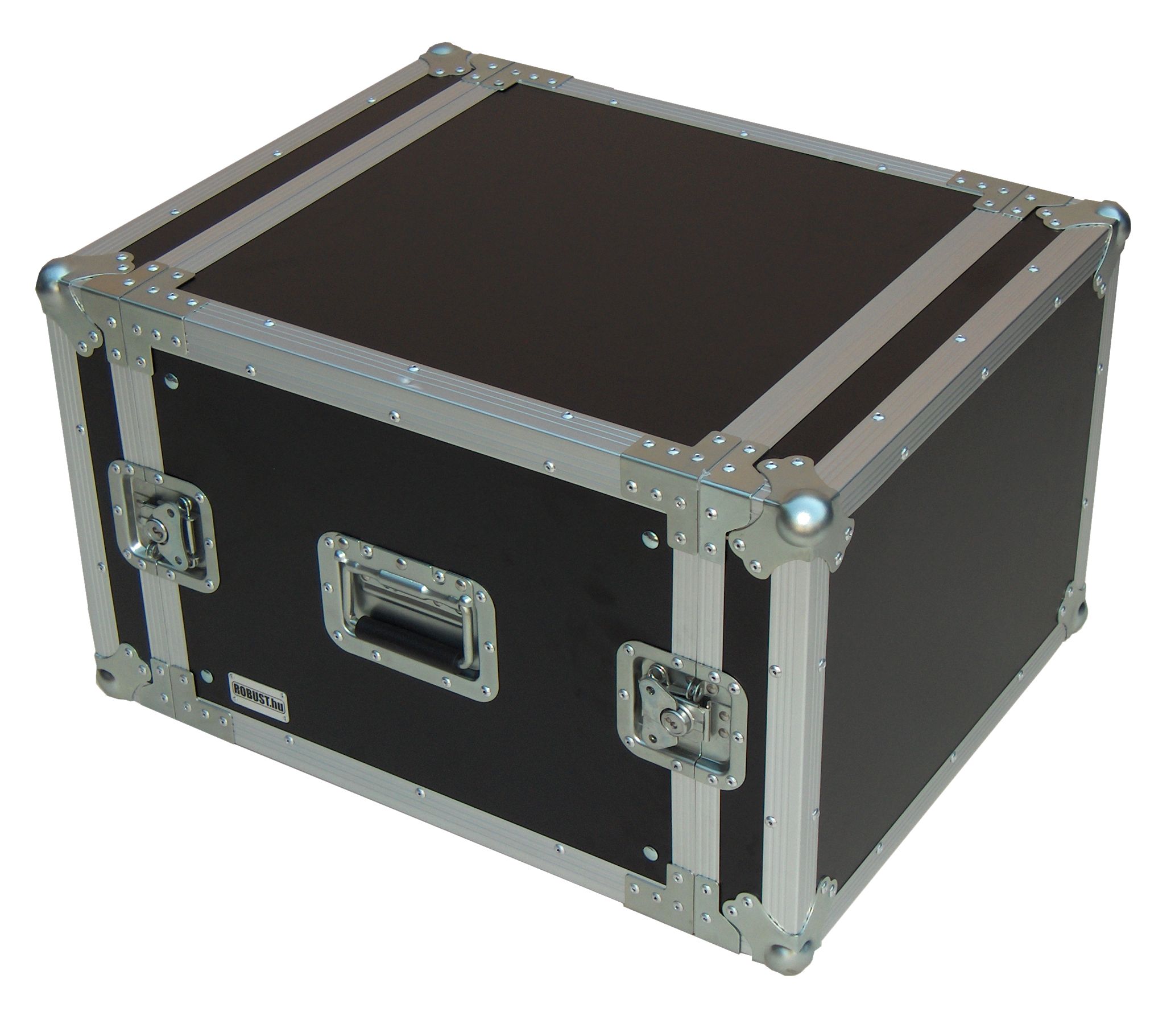 Robust.hu R 8UE 500 - 19" 8u 500 mm, flight case rack