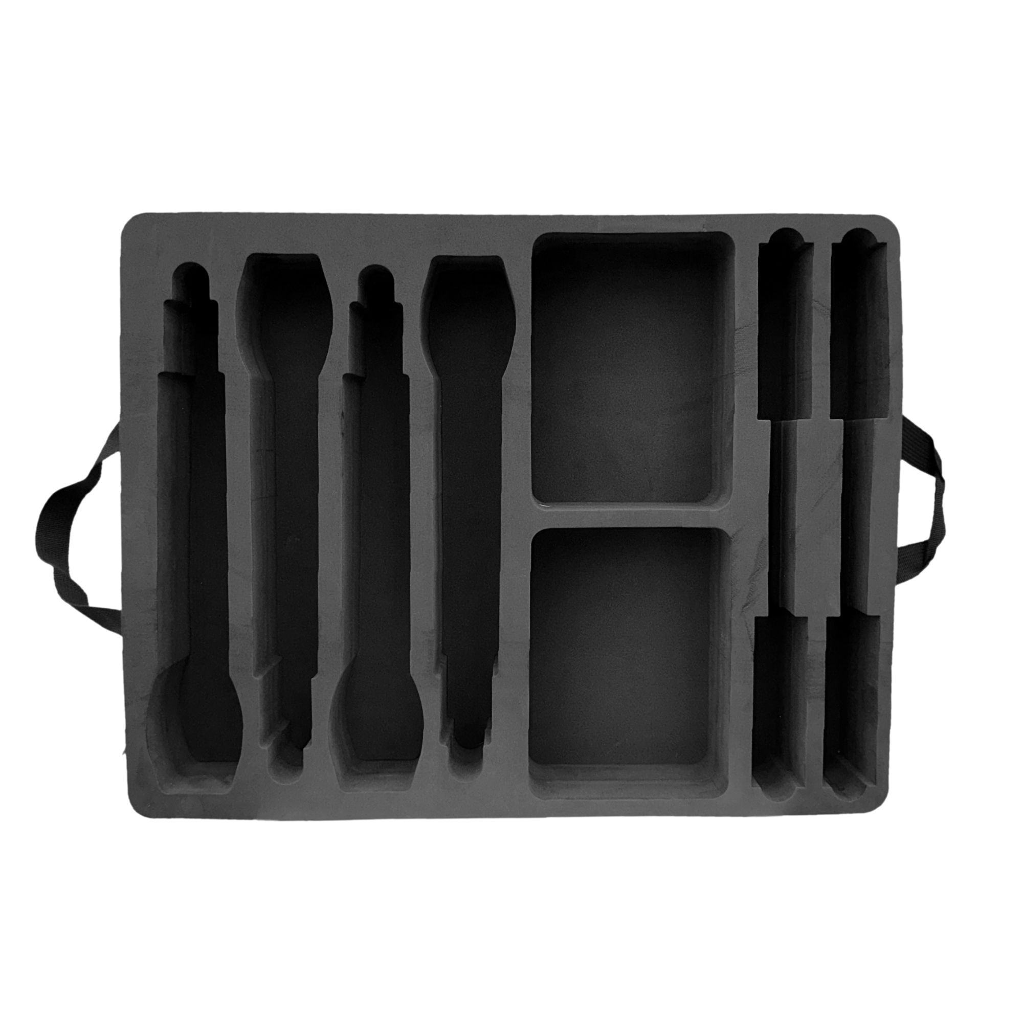 Robust.hu UC8 FO 4 - microphone holder / bracket windshield / foam insert – az UC8000 sorozathoz, 4 x (HH + BPH) mik. + 2 x tároló