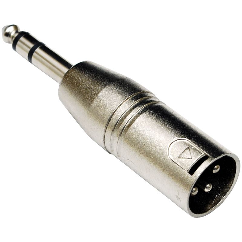 Worldmix EA 3M P3 - XLR papa átalakító - XLR dugó | 6,3 sztereó dugó