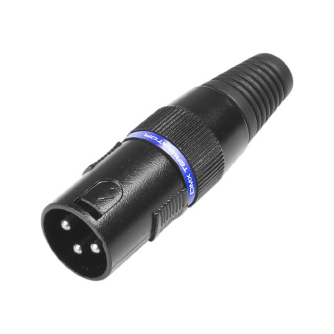 Adam Hall Cables 3 STAR DMXT 3 - DMX lezáró dugó - 3 pólusú XLR beépített 120 Ohm-os lezáróval DMX vonal lezárásához, 1 pár