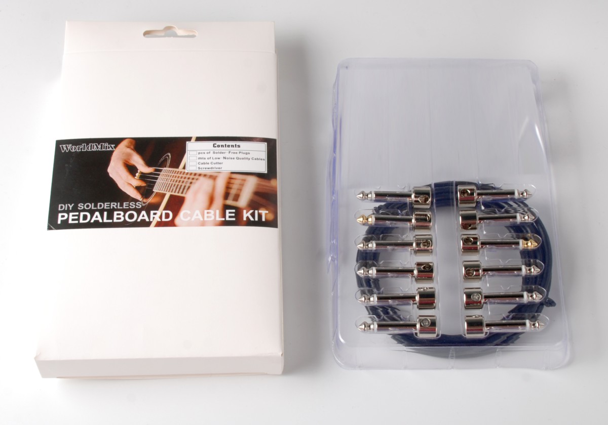 Worldmix PB SET 123 - Premium forrasztásmentes kit - 12 x connector + 3 m cable
