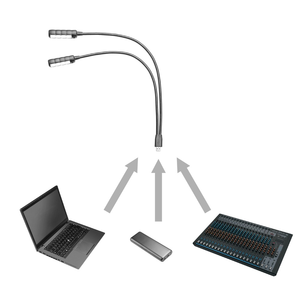 Worldmix SLED 2 ULTRA USB - keverő LED világítás - 5. kép