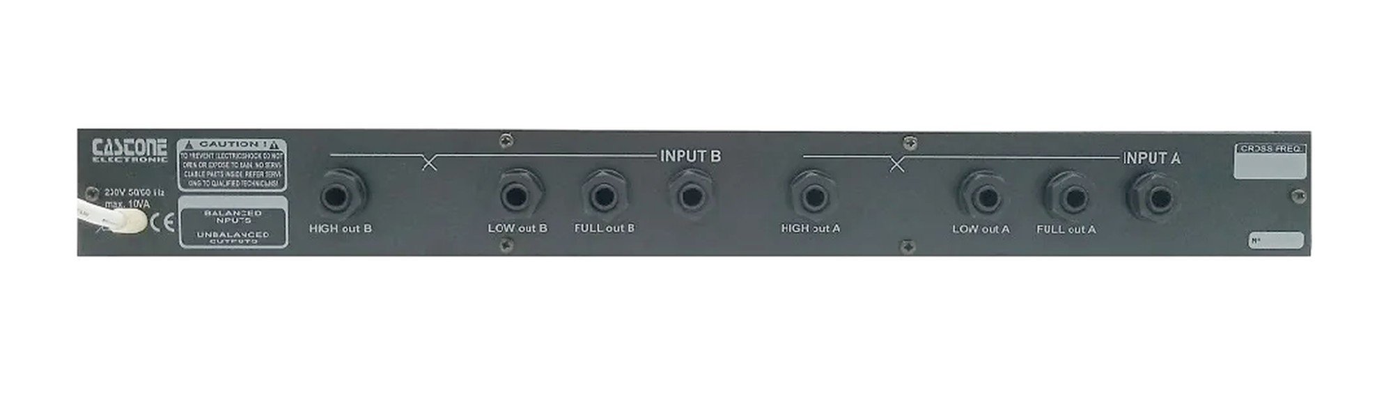 Castone CDC-2W3 aktív crossover - 2. kép